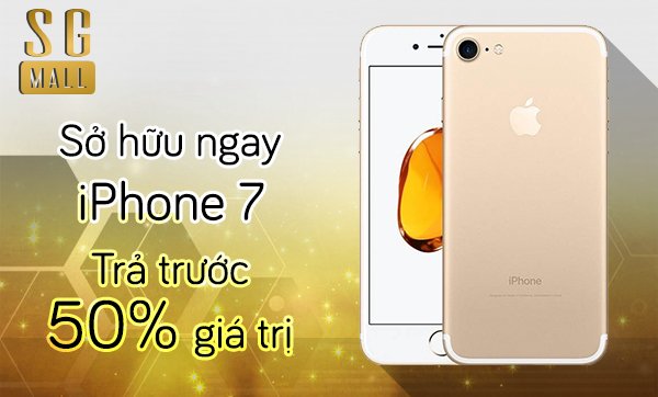 trả góp iPhone 7