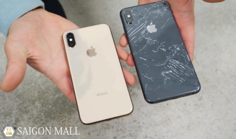 Thay kính mặt sau iPhone Xs Max giá rẻ nhanh chóng
