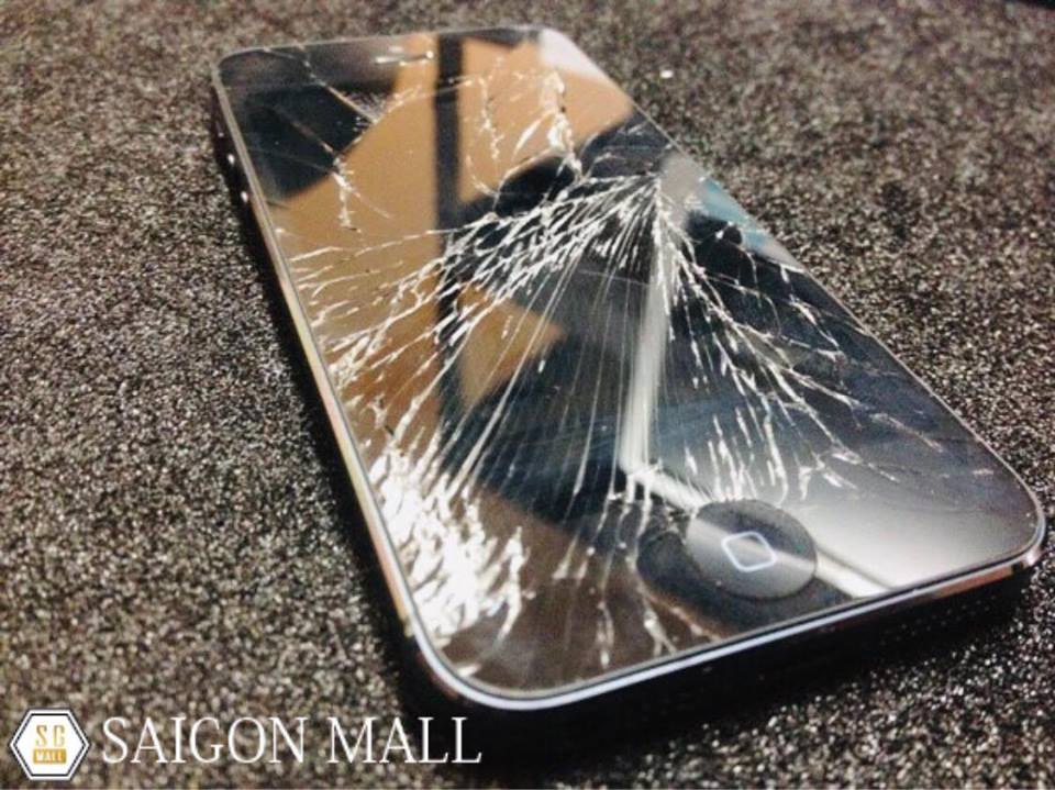 vỡ màn hình iPhone 5