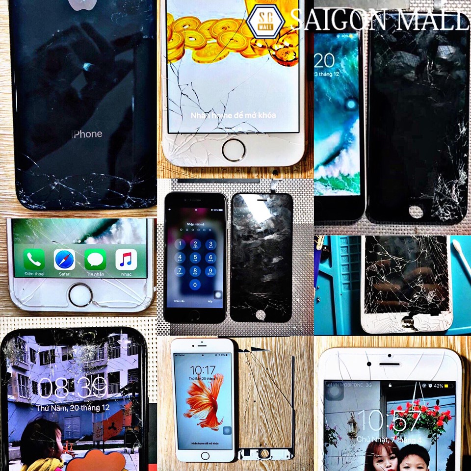 iPhone bể màn hình