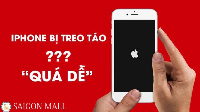 Giải cứu iPhone treo táo: Nguyên nhân và cách khắc phục