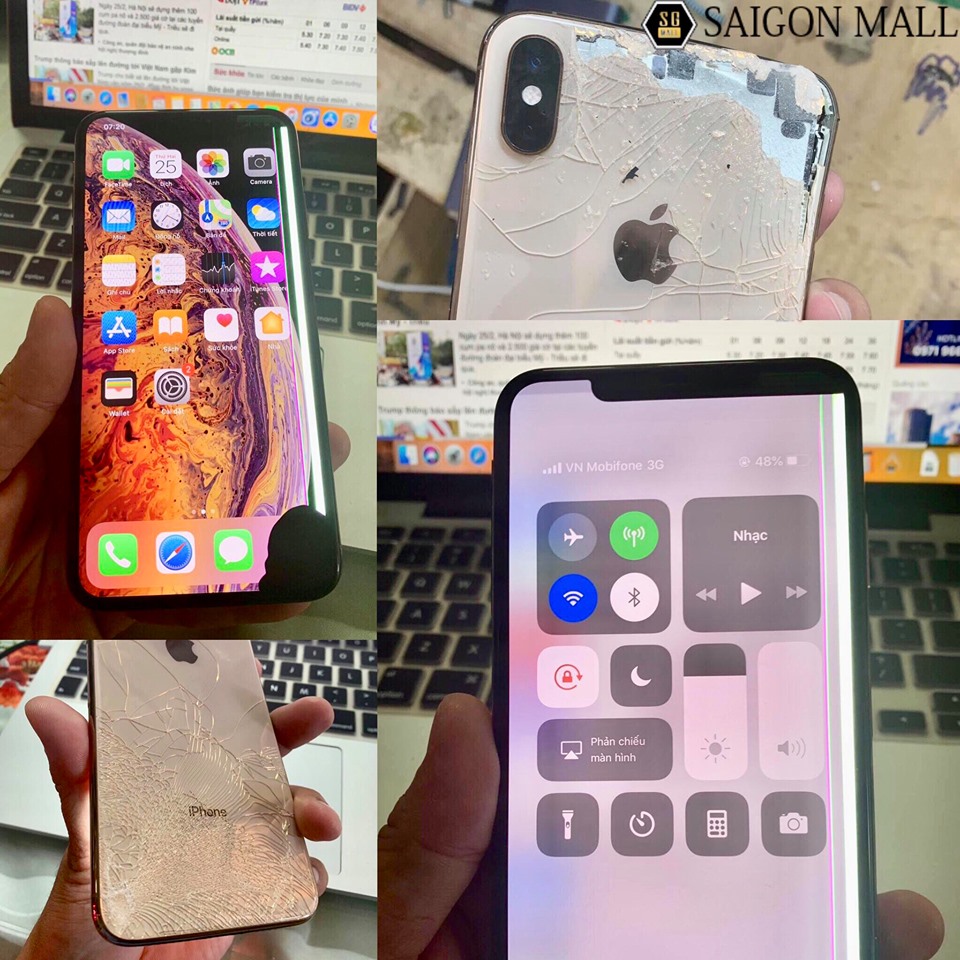 màn hình iPhone X zin