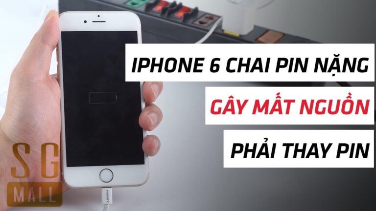 Thay pin iPhone 6 chính hãng bao nhiêu tiền?