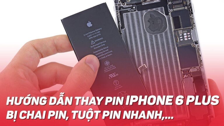 Thay pin iPhone 6 Plus chính hãng giá bao nhiêu?