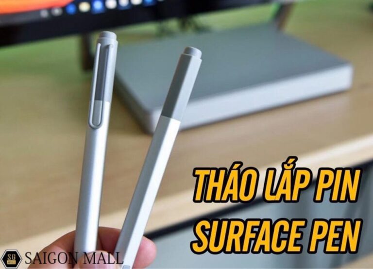 Hướng dẫn chi tiết cách tháo và thay pin Surface Pen