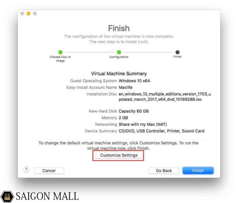 cài đặt Win trên Macbook