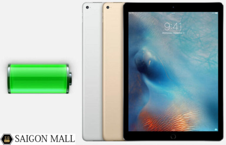 Phải xử lý như thế nào khi iPad Pro 12.9 inch bị chai pin, sụt pin mất nguồn