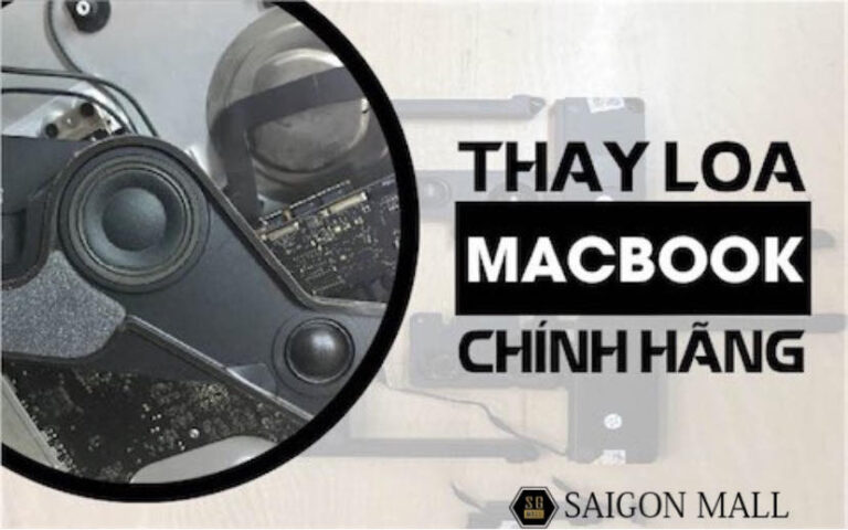 Sửa loa Macbook bị rè