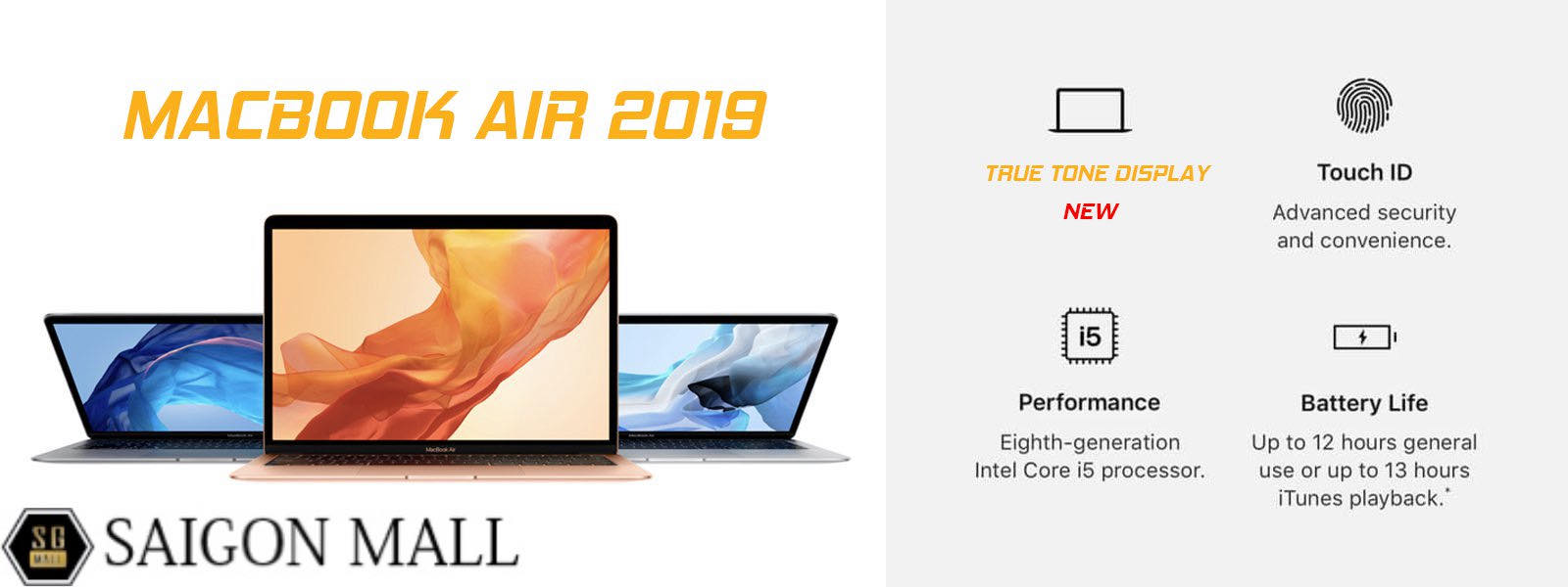 MacBook Air 2019 xách tay