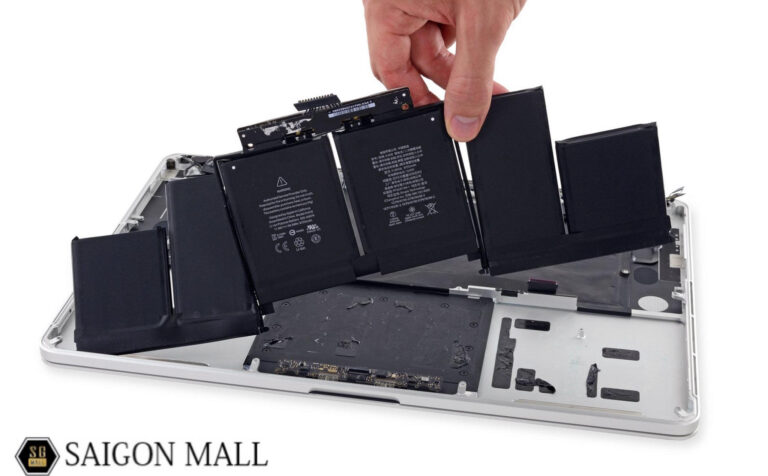 Thay pin Macbook chính hãng