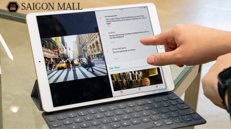 Bàn phím iPad 10.5″ sở hữu nhiều tính năng hỗ trợ công việc và giải trí
