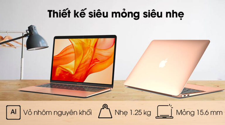 Mua MacBook Air 2019: Mỏng nhẹ, ngoại hình xuất sắc, thời lượng pin tốt