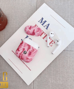 Case Aape họa tiết CAMO chất chơi người dơi cho AirPods