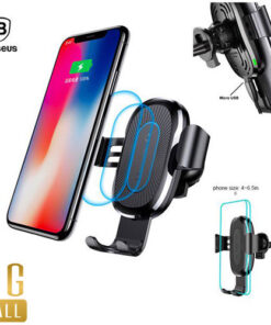 Đế điện thoại tích hợp sạc không dây cho xe hơi Baseus LV117
