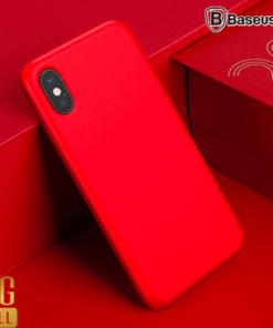 Ốp lưng chống va đập, chống bám bẩn Baseus Original LSR Case LV226 cho iPhone X (Original Liquid Silicone Case)