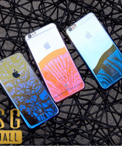 Ốp lưng trong suốt hiệu ứng đổi màu Baseus Glaze Case cho iPhone 7/ iP8 / Plus 