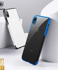 Ốp lưng trong suốt viền si màu Baseus Glitter Case cho iPhone XS/ XR/ XS Max