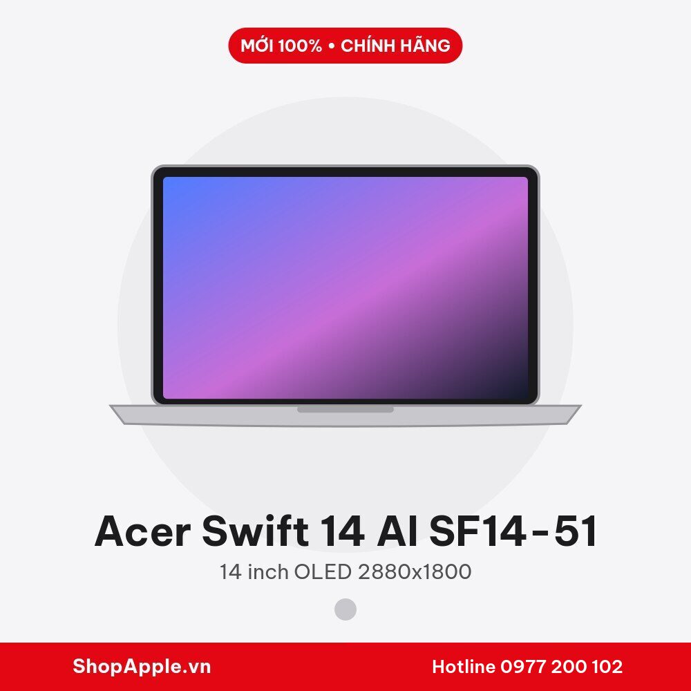 Acer Swift 14 AI SF14-51 - New