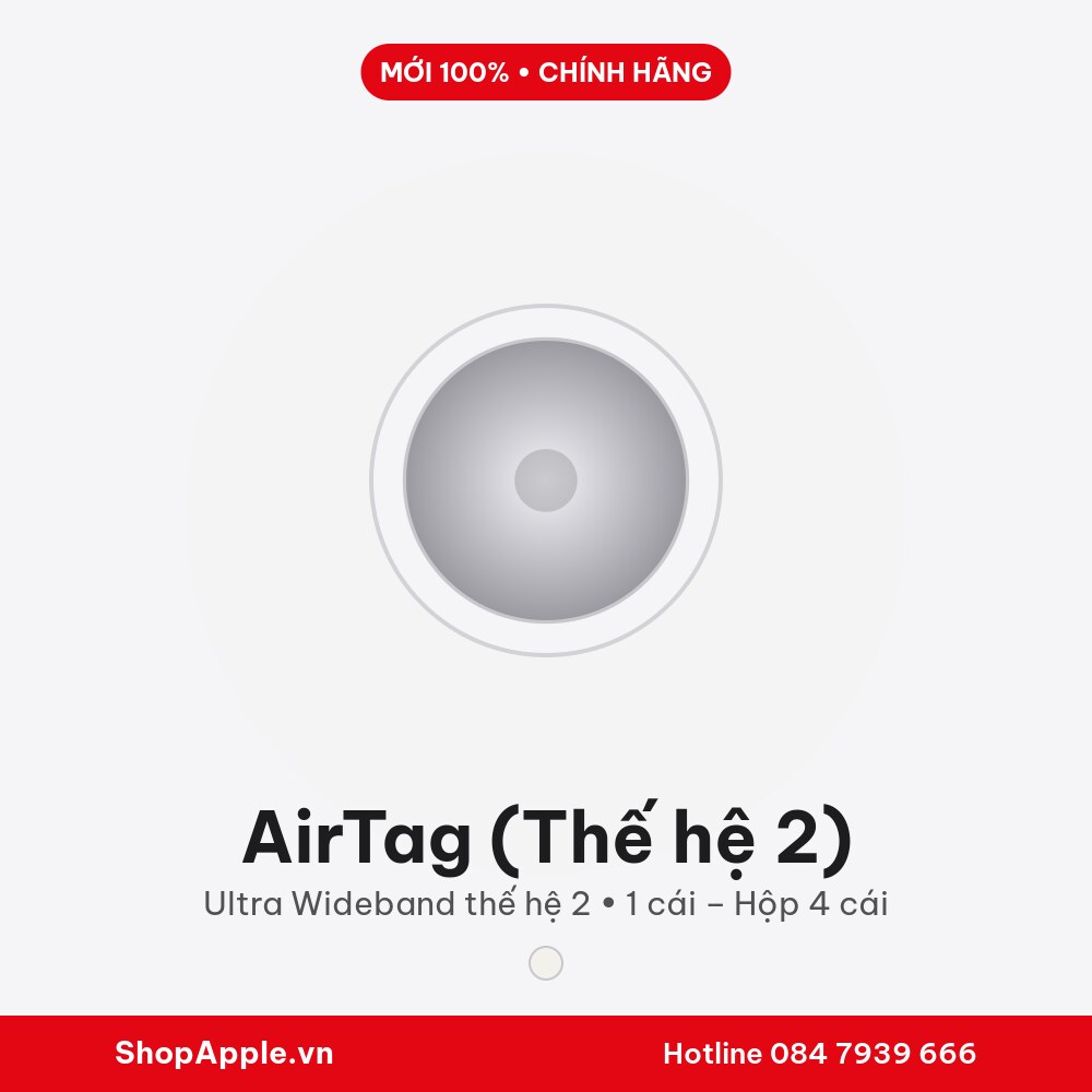 AirTag (Thế hệ 2) - New