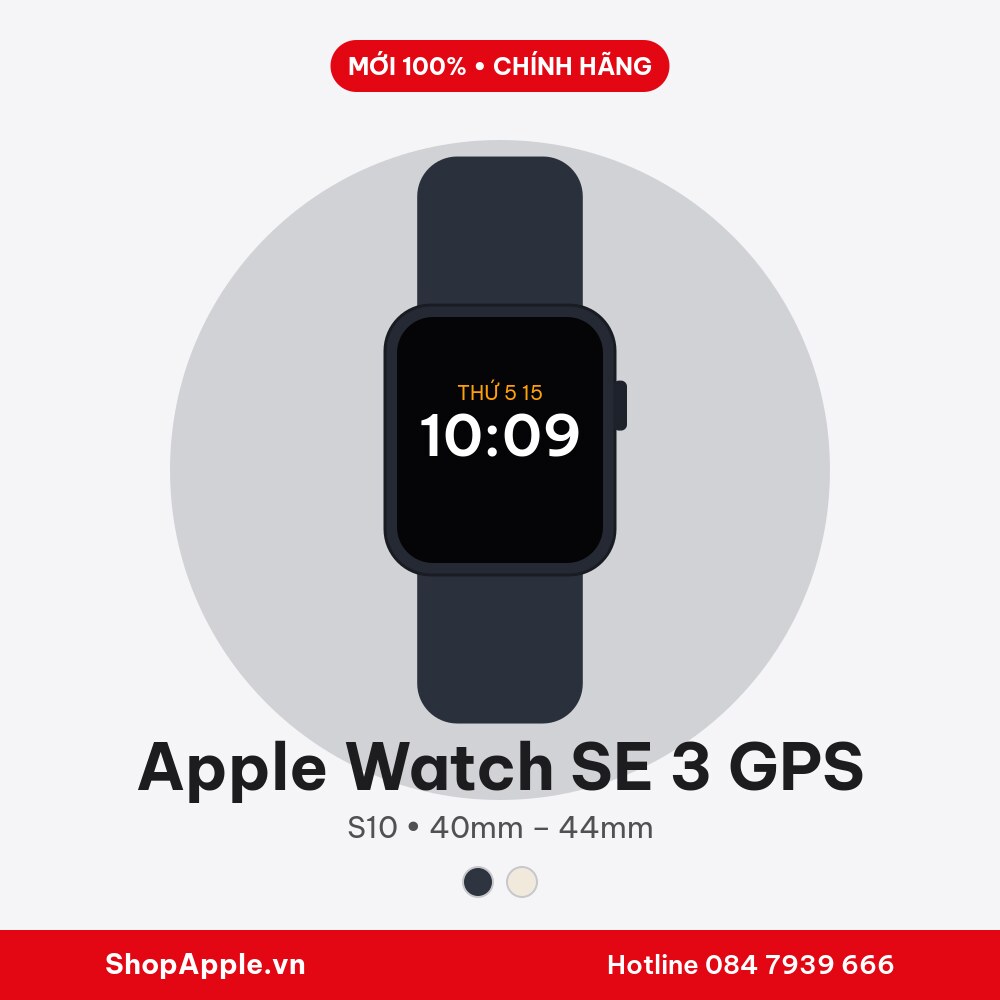 Apple Watch SE 3 GPS - New