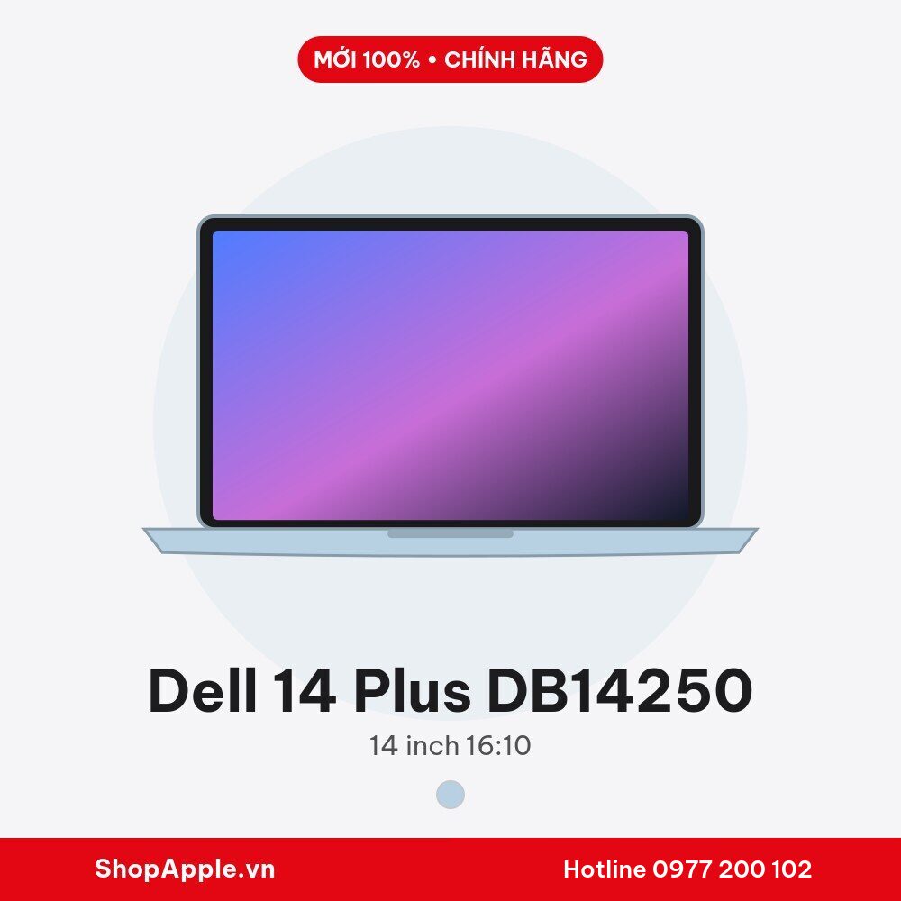 Dell 14 Plus DB14250 - New