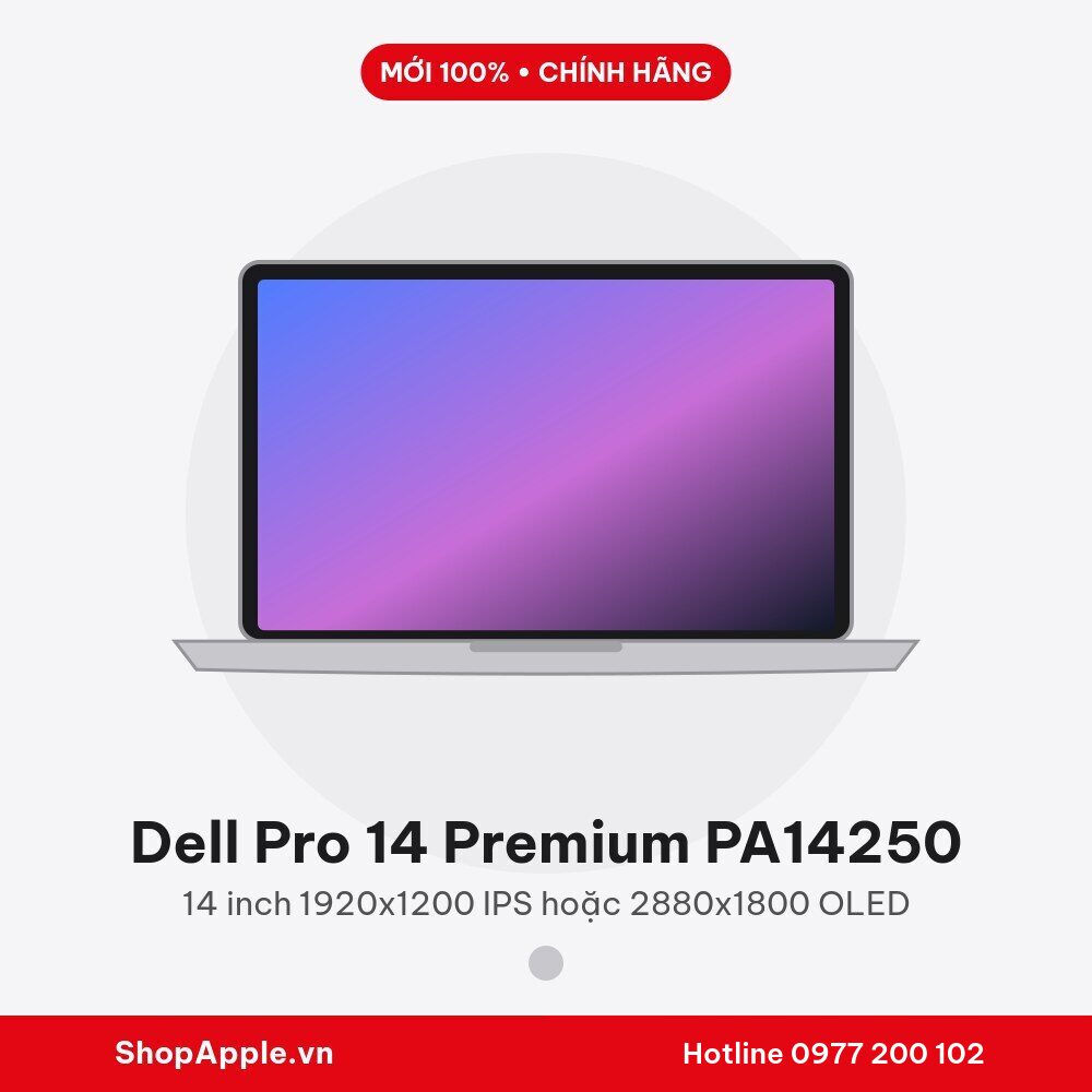 Dell Pro 14 Premium PA14250 - New