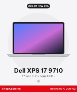 Dell XPS 17 9710 Cũ Like New 99%