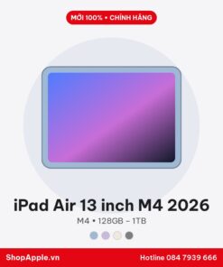 iPad Air 13 inch M4 2026 WiFi - New
