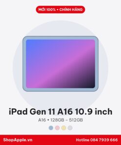 iPad Gen 11 A16 11 inch WiFi - New