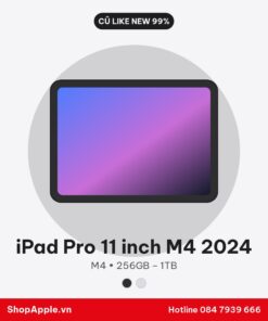 iPad Pro 11 inch M4 2024 WiFi Cũ Like New 99%