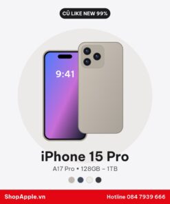 iPhone 15 Pro Cũ Like New 99%