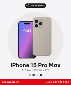 iPhone 15 Pro Max Cũ Like New 99%
