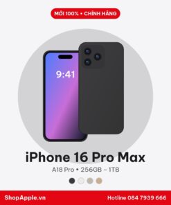 iPhone 16 Pro Max VN/A Chính Hãng - New