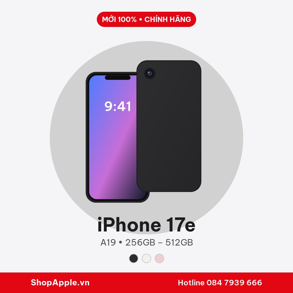 iPhone 17e VN/A Chính Hãng - New