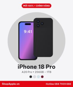 iPhone 18 Pro VN/A Chính Hãng - New