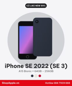 iPhone SE 2022 (SE 3) Cũ Like New 99%