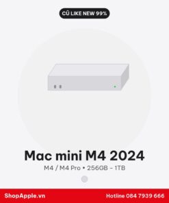 Mac mini M4 2024 Cũ Like New 99%