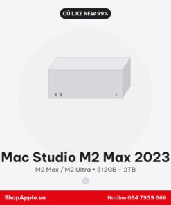 Mac Studio M2 Max 2023 Cũ Like New 99%