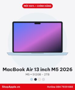 MacBook Air 13 inch M5 2026 - New