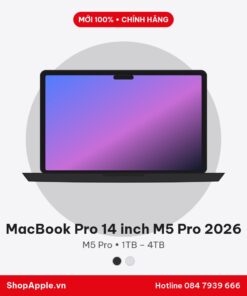 MacBook Pro 14 inch M5 Pro 2026 - New