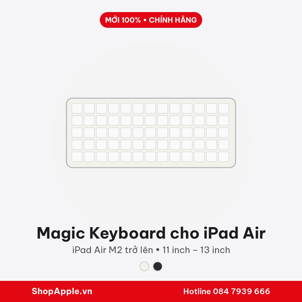 Magic Keyboard cho iPad Air - Chính Hãng