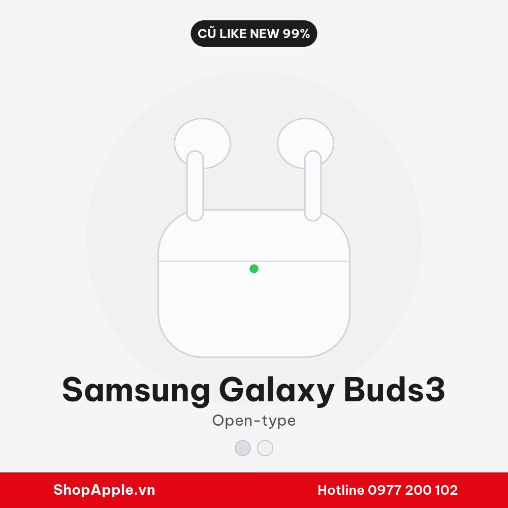 Samsung Galaxy Buds3 Cũ Like New 99%