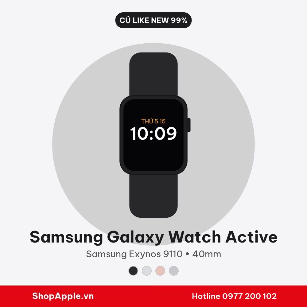 Samsung Galaxy Watch Active Cũ Like New 99%