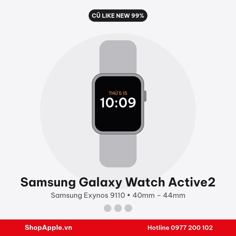 Samsung Galaxy Watch Active2 Cũ Like New 99%