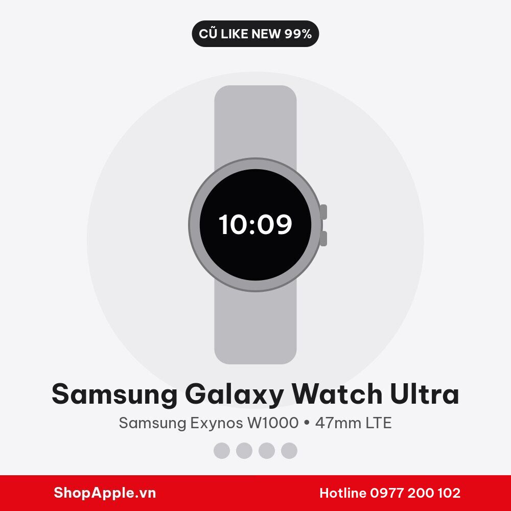 Samsung Galaxy Watch Ultra Cũ Like New 99%