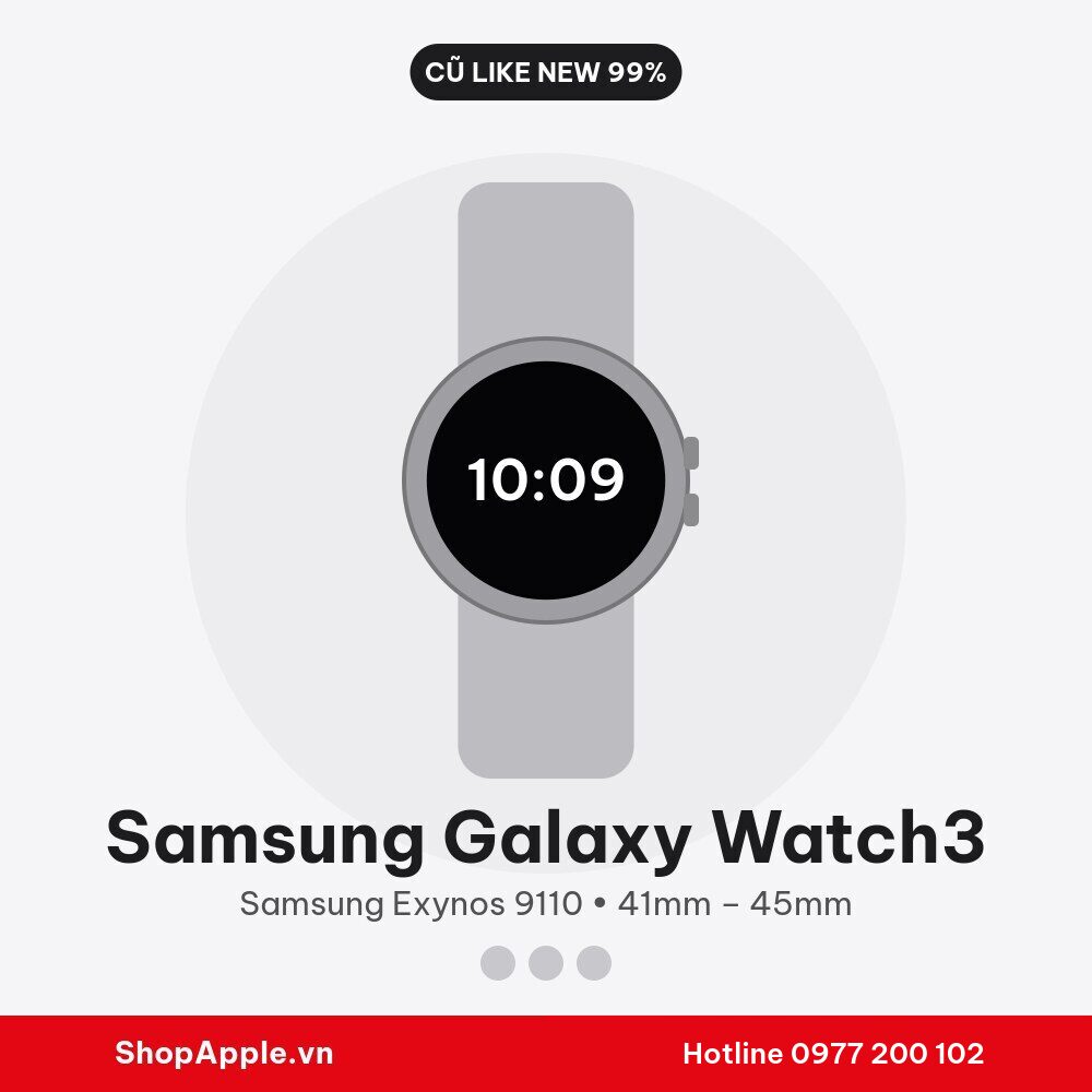 Samsung Galaxy Watch3 Cũ Like New 99%