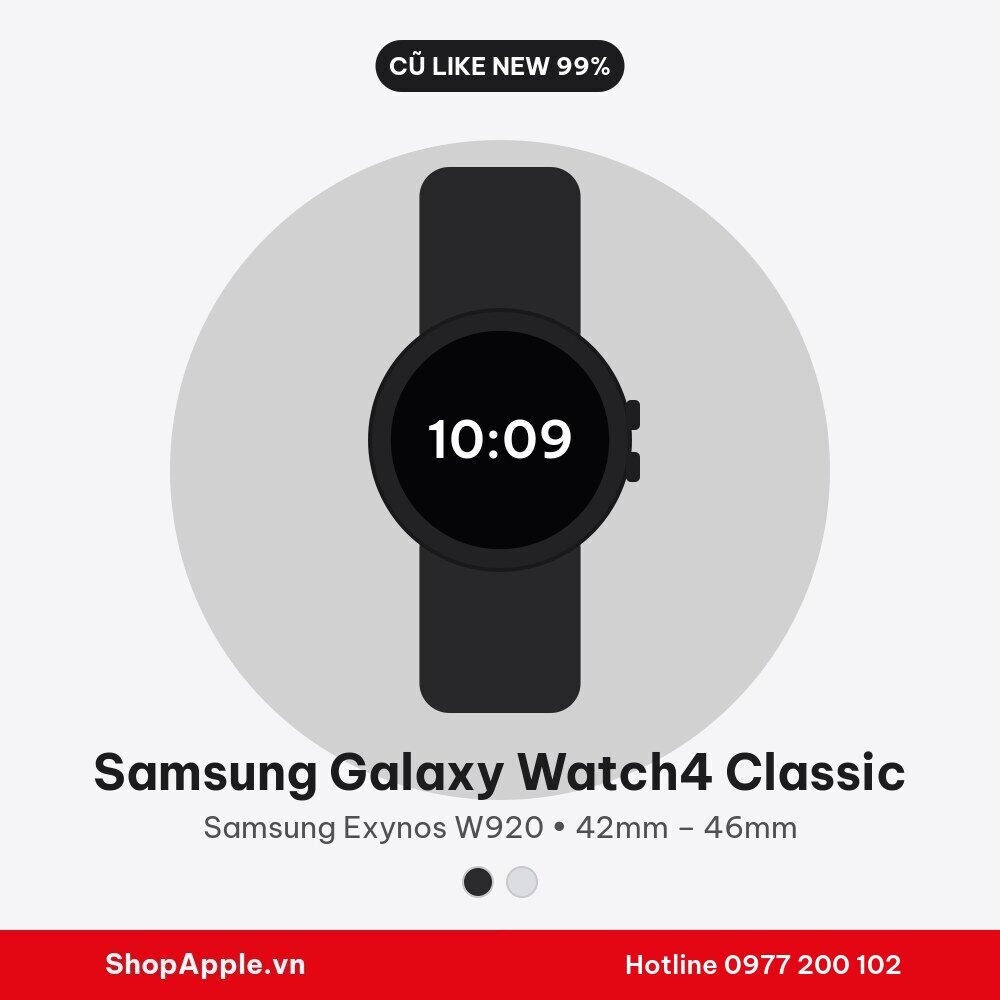 Samsung Galaxy Watch4 Classic Cũ Like New 99%