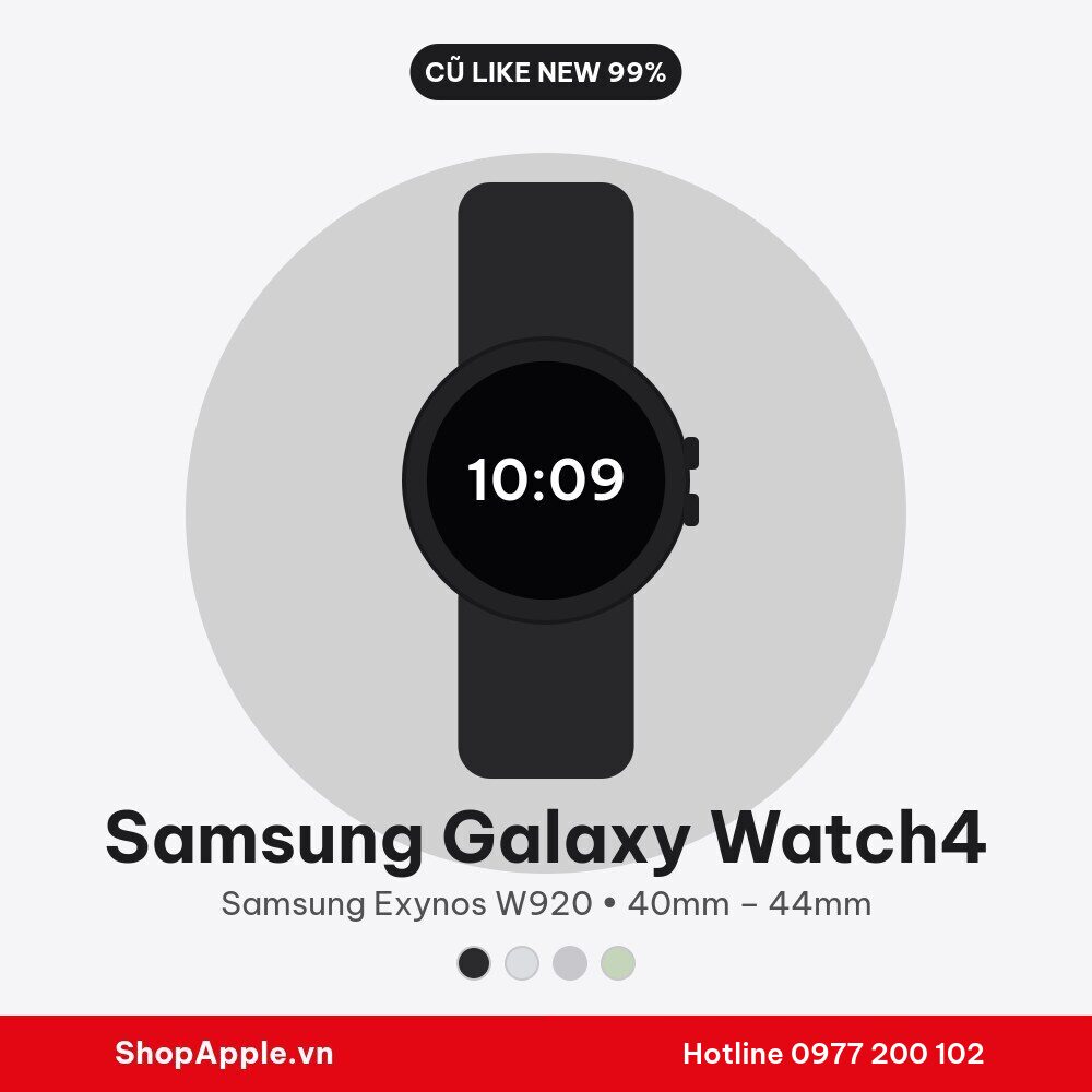 Samsung Galaxy Watch4 Cũ Like New 99%