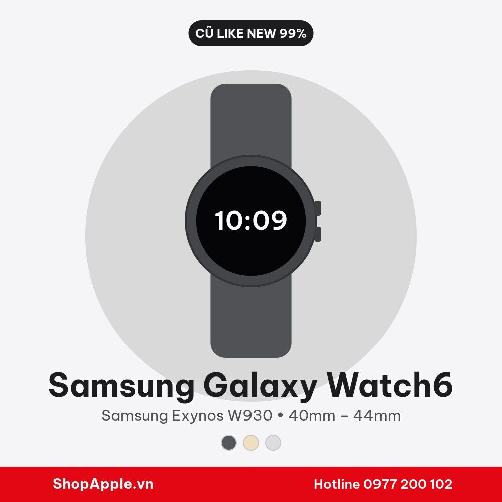 Samsung Galaxy Watch6 Cũ Like New 99%