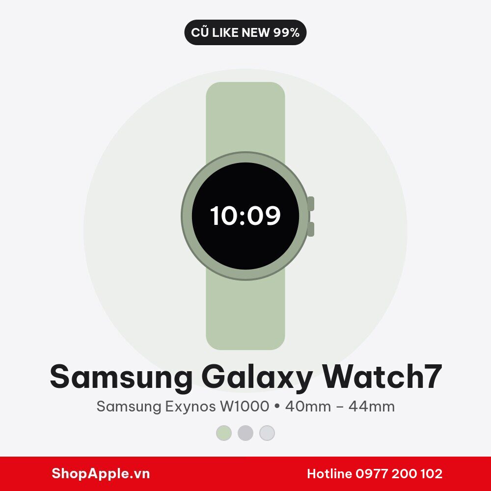 Samsung Galaxy Watch7 Cũ Like New 99%
